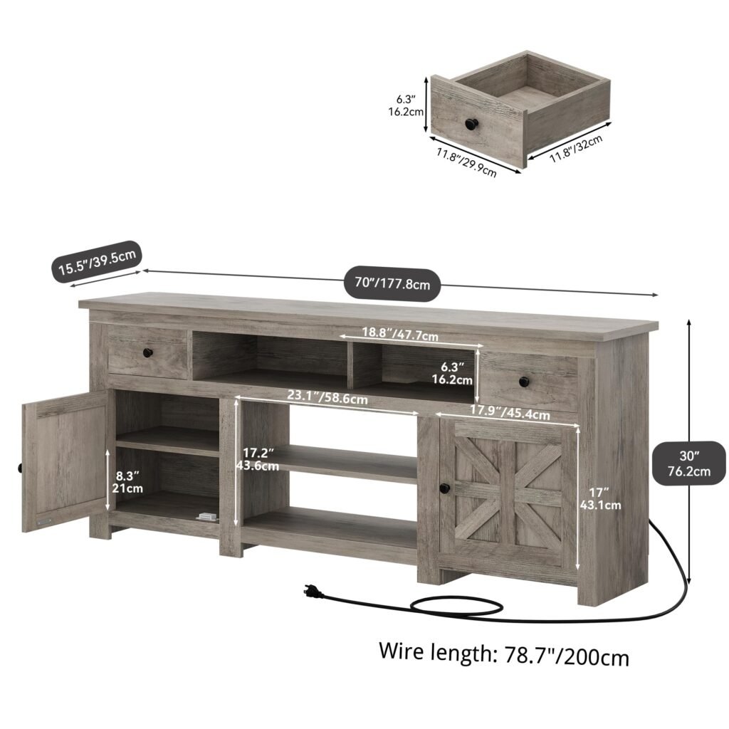 TV console and living room furniture
