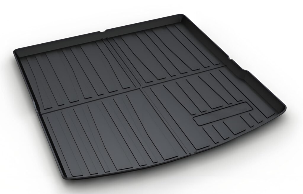 GLE Coupe Cargo Liner - All-Weather 3D Custom-Fit Waterproof Non-Slip Durable Odorless TPO High-Raised Edge Trunk Tray Floor Mat Compatible with Benz GLE Coupe 2015-2019 Models