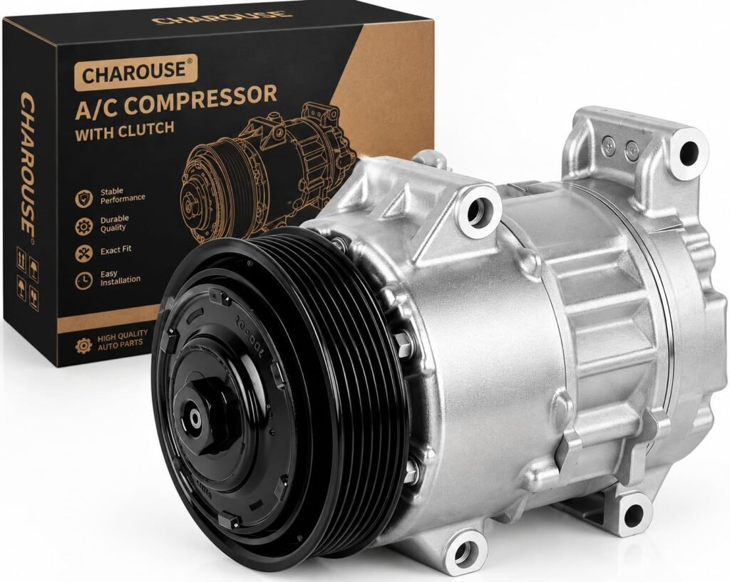 Charouse AC Compressor with Clutch for Toyota Camry Highlander Lexus