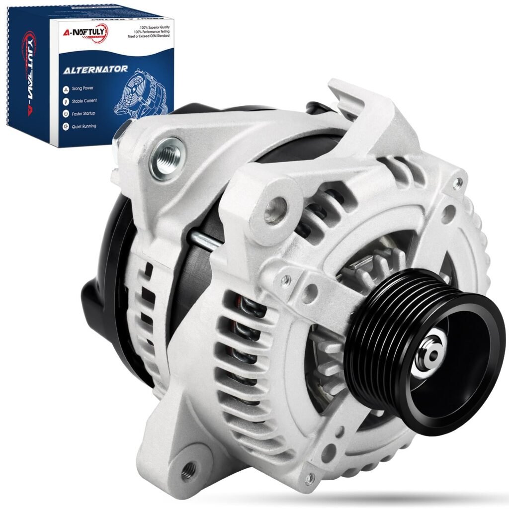 New Alternator Fits for Toyota Camry 2004-2006, Highlander 04-07, Solara 04-08, Scion tC 05-10, L4 2.4L, Alternators Replacement 11034, 27060-28270-84, 27060-28350, 27060-0H100-84, 11034N, 104210-388