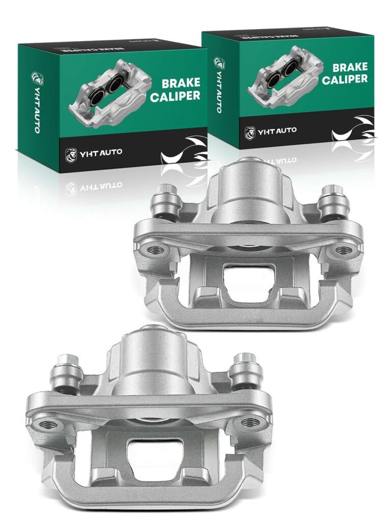 Set of 2 Rear Driver and Passenger Side Brake Caliper Assembly Replacement for Nissan Altima Maxima