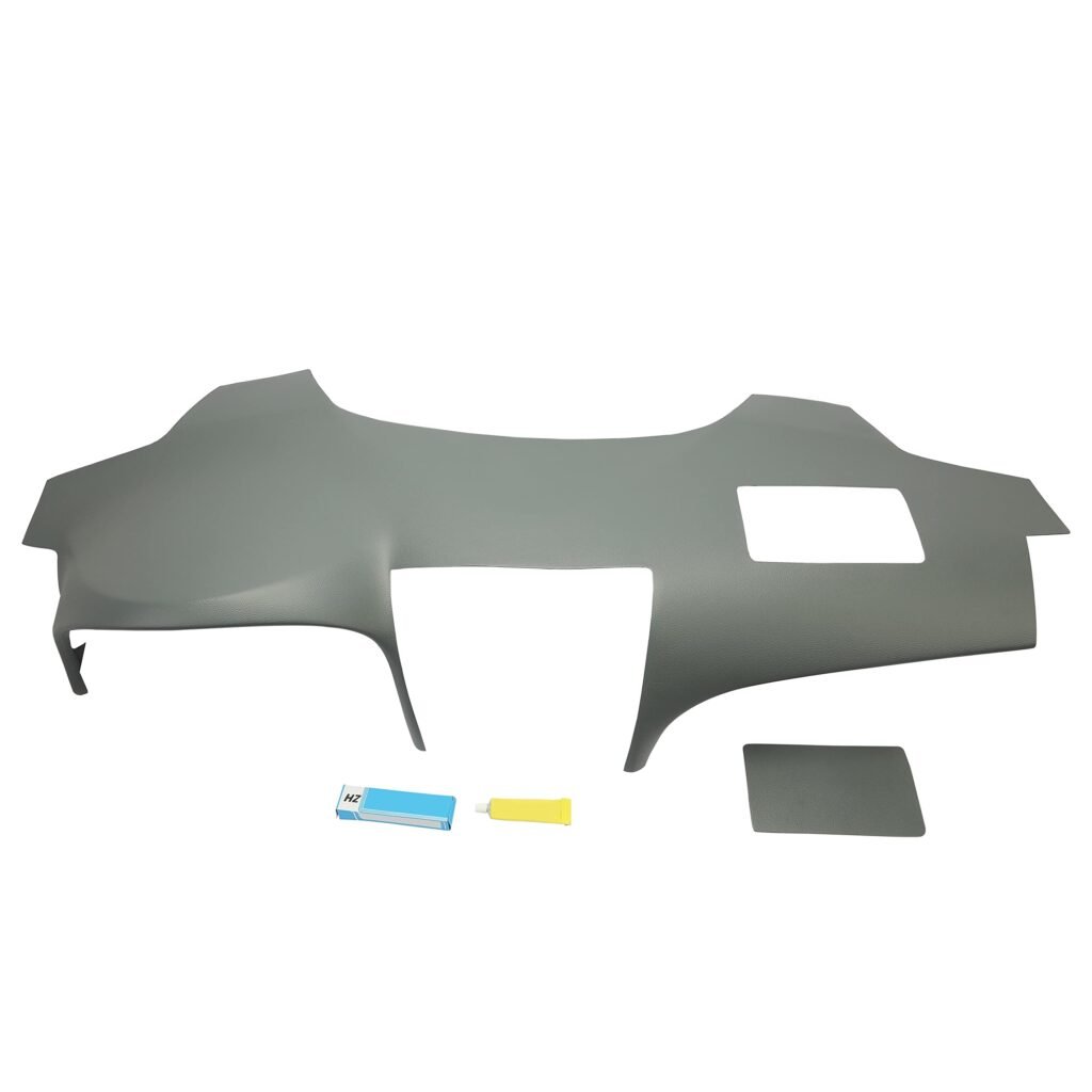 ALMULOO Dashboard Cover Compatible with 2007-2011 Toyota Camry ABS Plastic Dashboard Cap Cover Gray