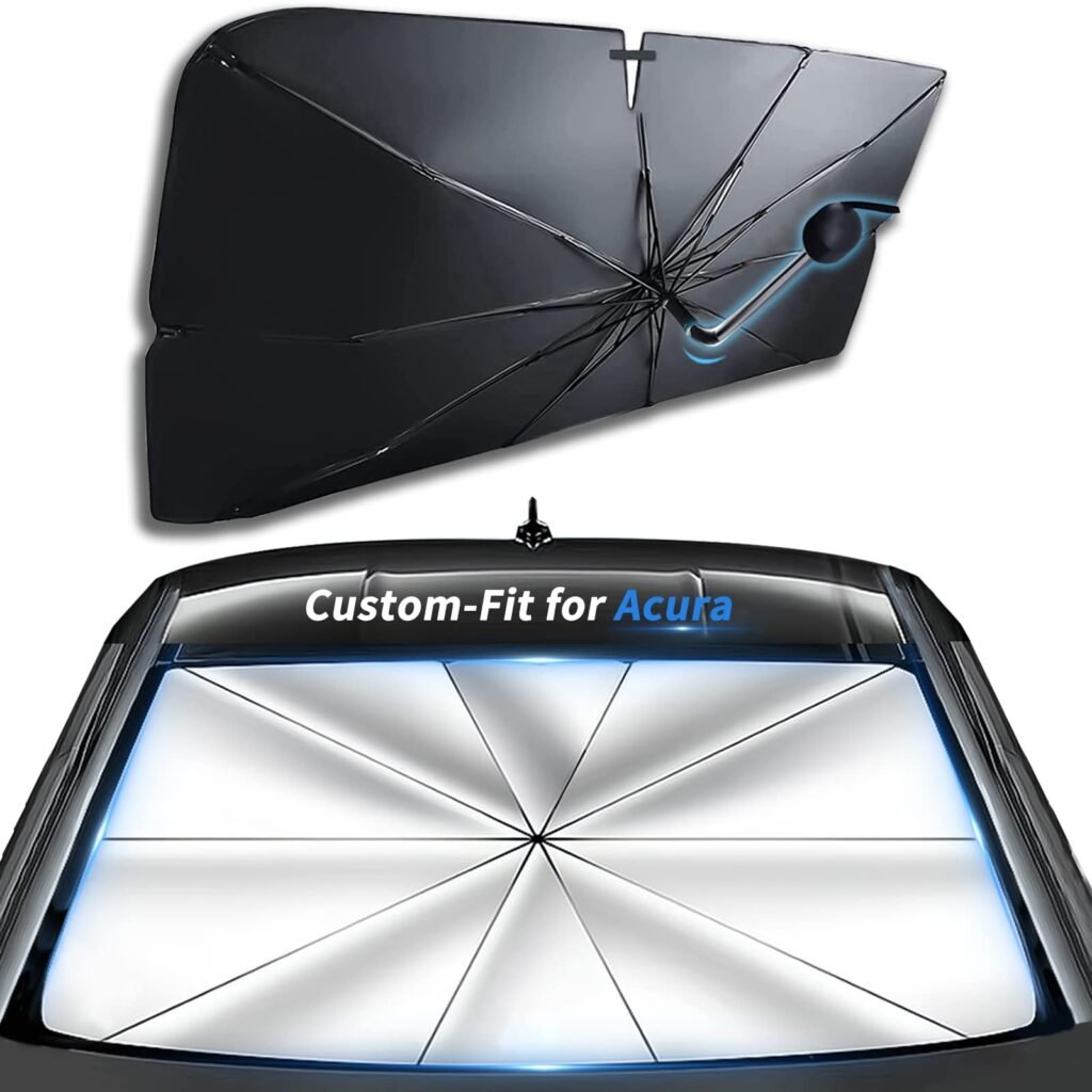 Sawuaa Custom-Fit Sun Shade Umbrella for Acura TL