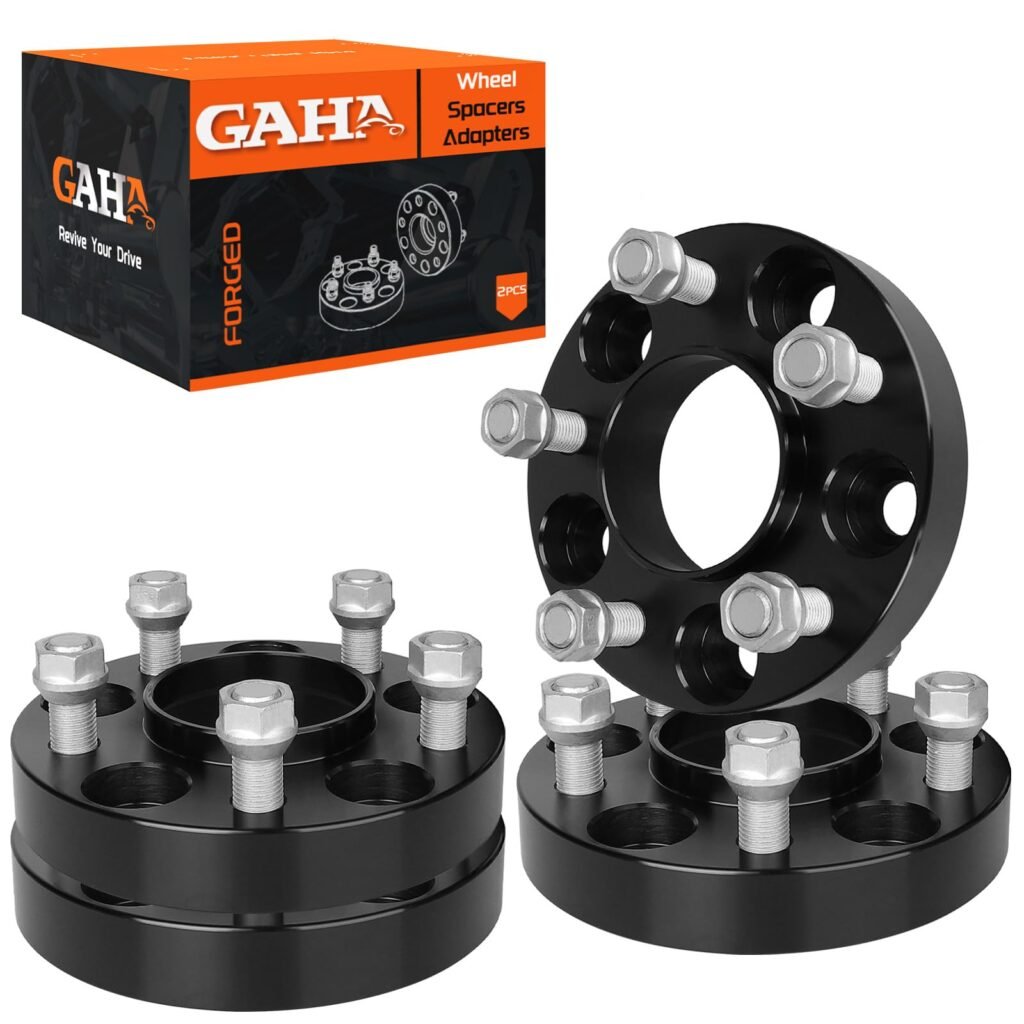 GAHA Wheel Spacers 1 inch Compatible for Ford Explorer 2020-2025, Mustang Mach-E, GT 2017-2022, for