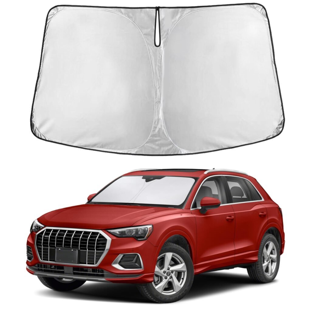 EcoNour Windshield Sunshade for Audi Q3 (2019-2026)