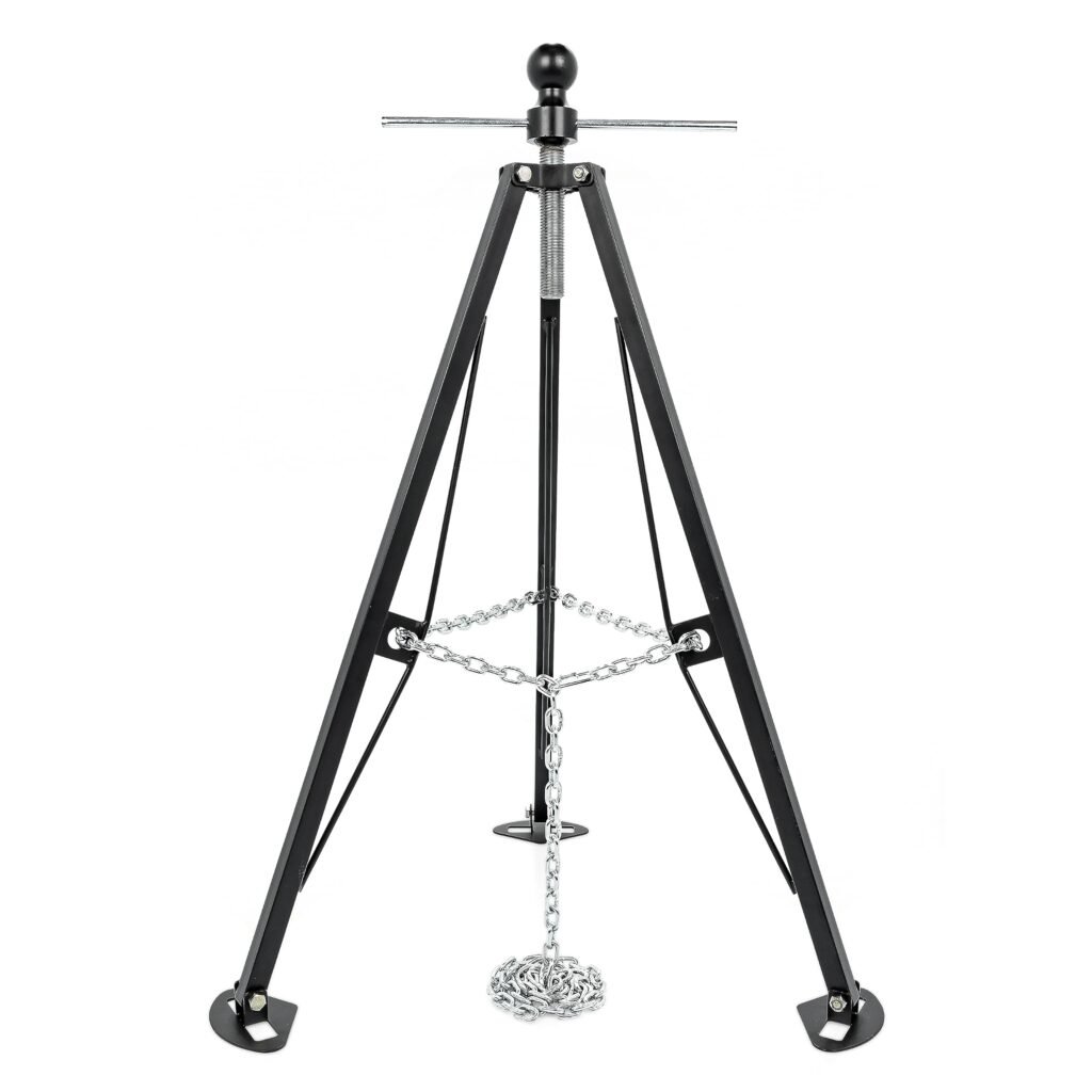 Camco Eaz-Lift Camper & RV Gooseneck Stabilizer Tripod Jack