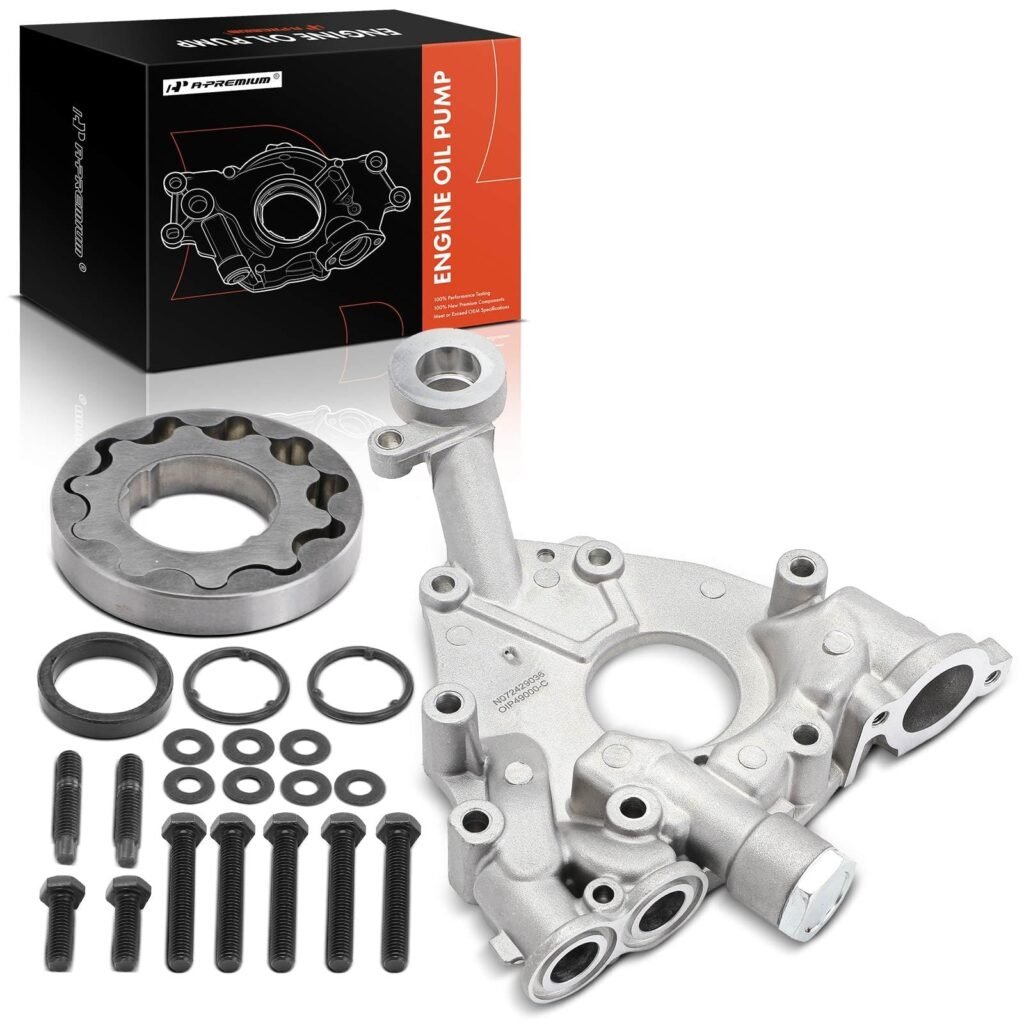A-Premium Engine Oil Pump Housing and Rotor Compatible with Toyota Camry 2007-2017, RAV4,