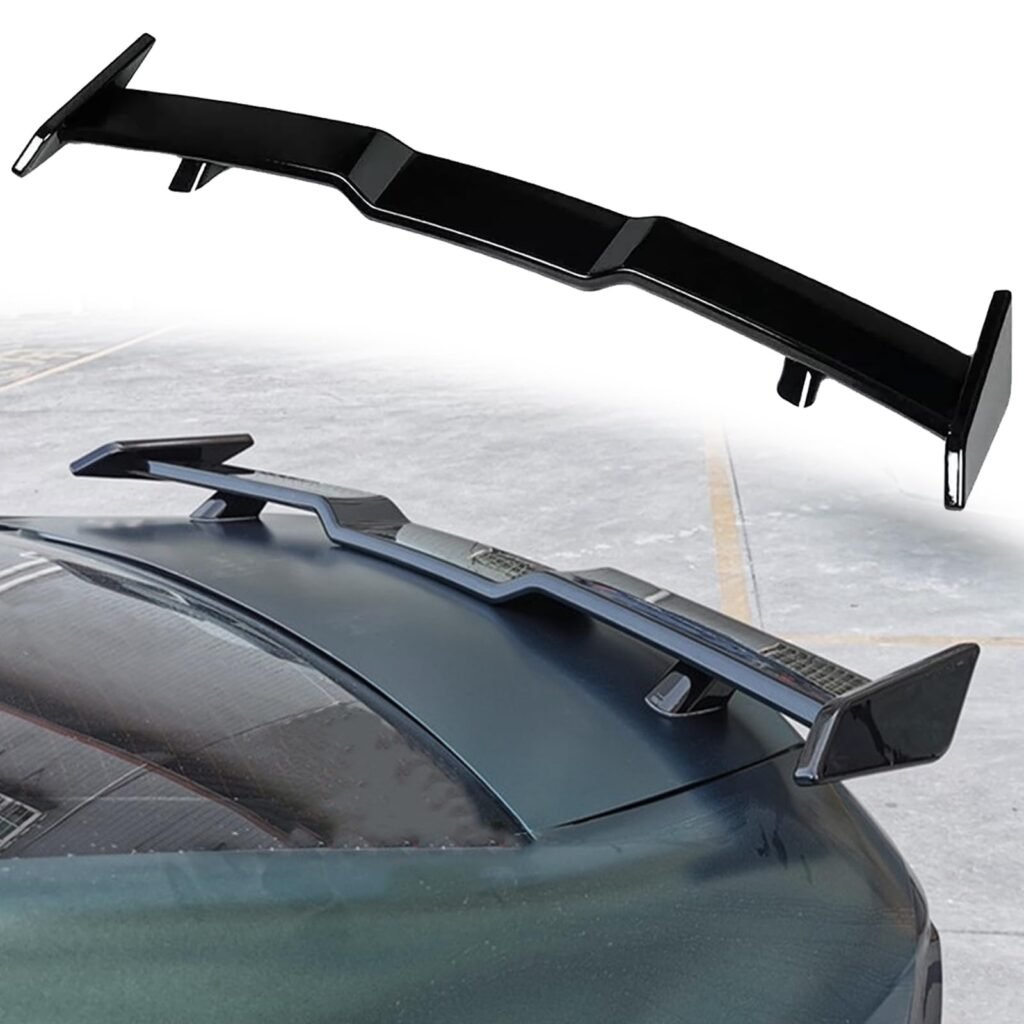 Trunk Spoiler for Toyota Camry 2018-2024 Gloss Black ABS Rear Spoiler