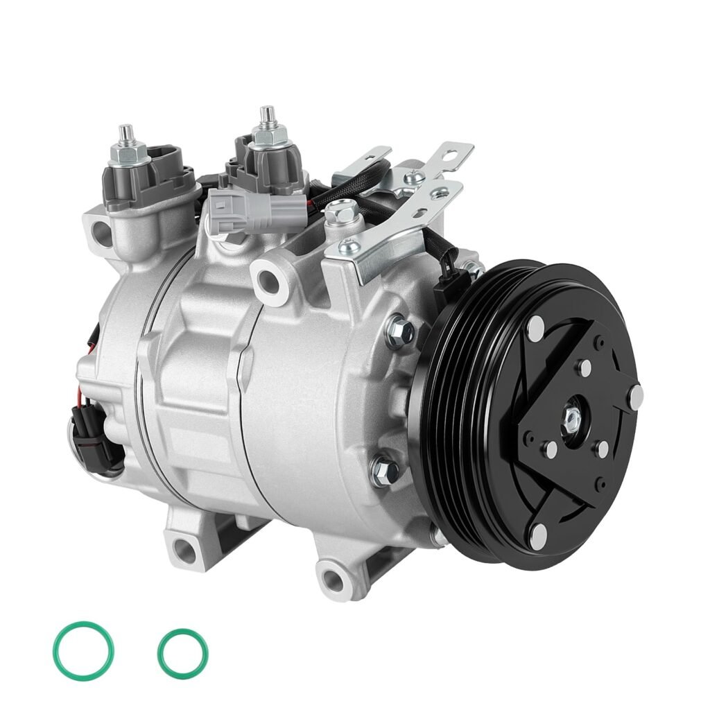 ILONPA New AC Air Conditioning Compressor with Clutch for Ford Focus 2014 2015 2016 2017 2018 L4