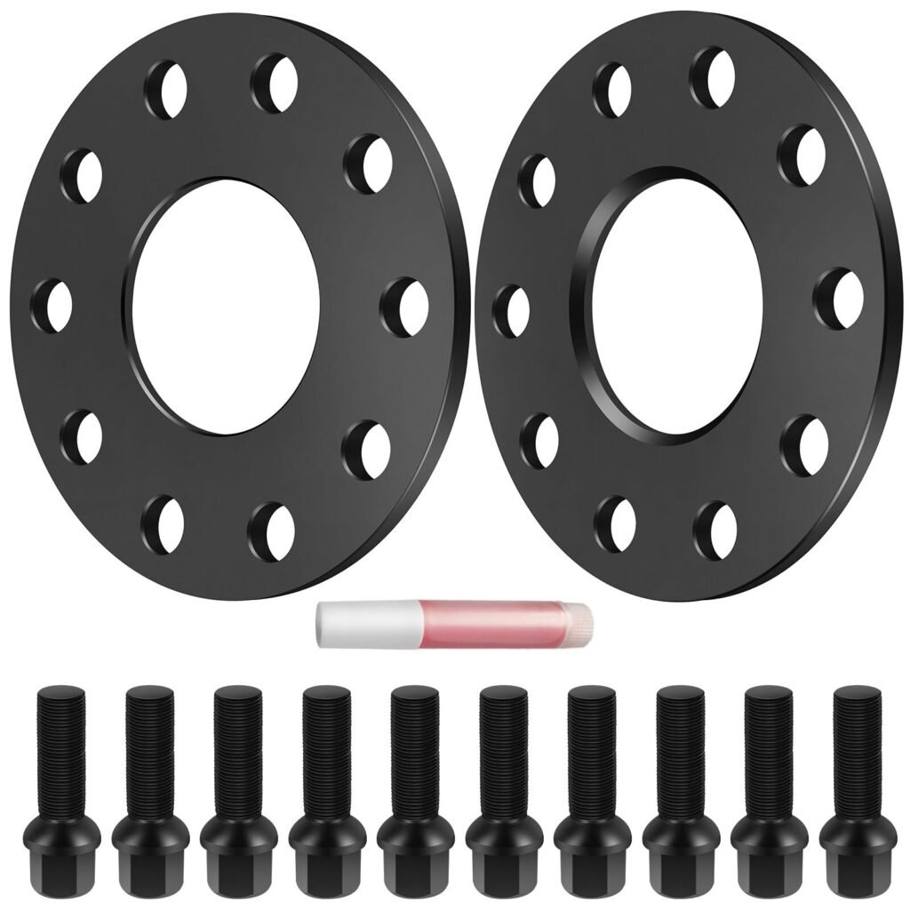 ECCPP 2PCS 5 Lug 7mm Wheel Spacers 5x130mm to 5x130mm fit for Porsche 911 for Porsche Boxster for