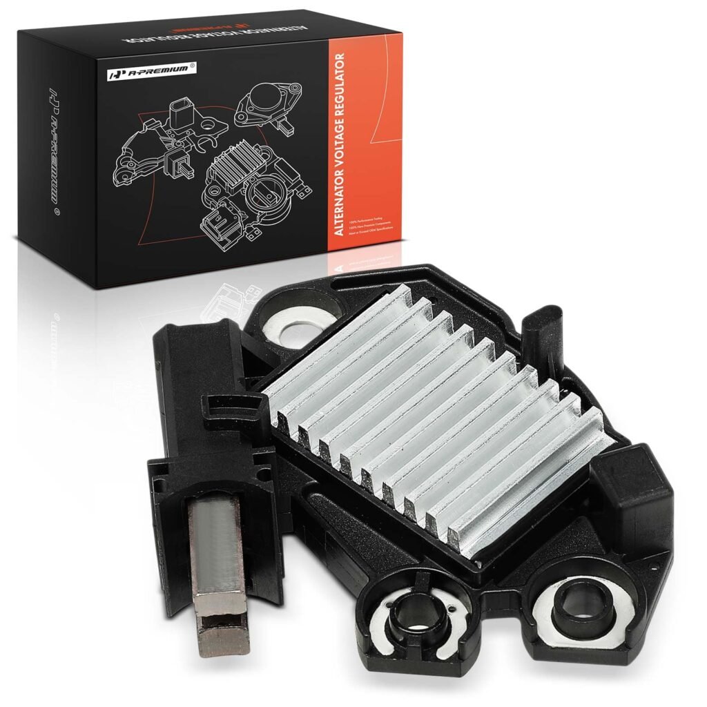 A-Premium Alternator Voltage Regulator Compatible with Mercedes-Benz W204 Series C250, R172 Series SLK250, 2012 2013 2014 2015, 1.8L, 14.3V B-Circuit 14.3 Vset