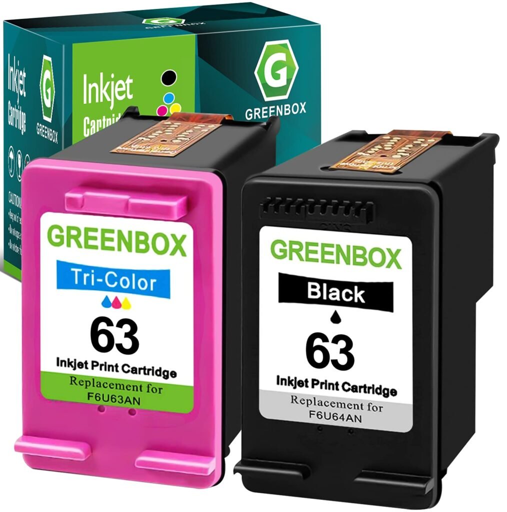 GREENBOX 63XL Ink Cartridge Combo Pack