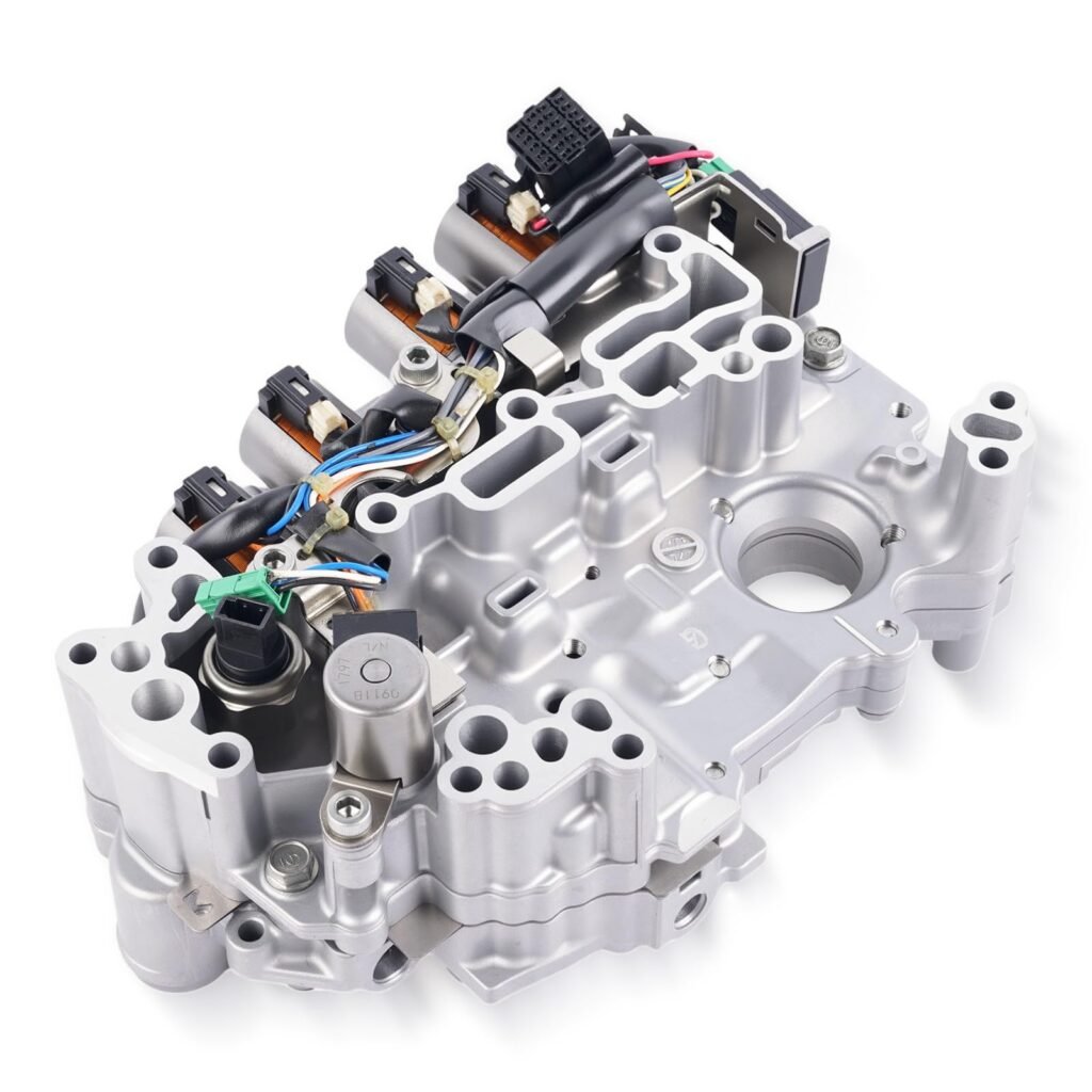 RE0F11A JF015E CVT Transmission Valve Body with Solenoid, Fit for Nissan 2013-2019 Sentra 1.8L & 2013-2019 Versa 1.6L