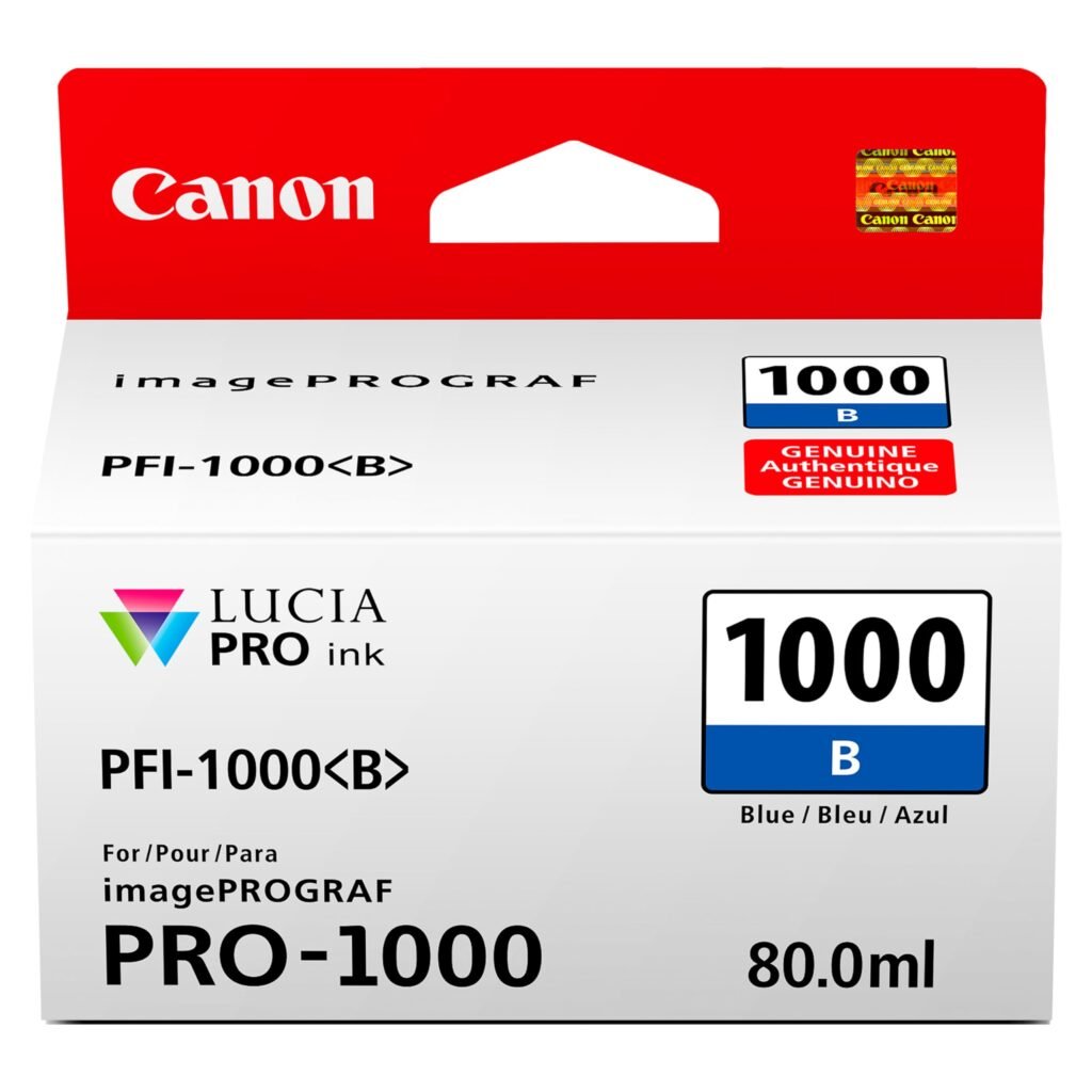 Canon PFI-1000 Blue Ink Tank for ImagePROGRAF PRO-1000