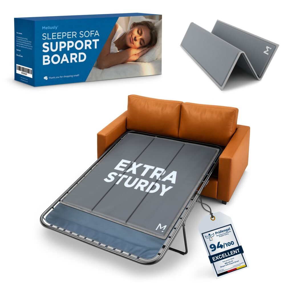 Meliusly Sleeper Sofa Support Board Full Size (48x48) Heavy Duty Wood Sofa Bed Board for Pull Out