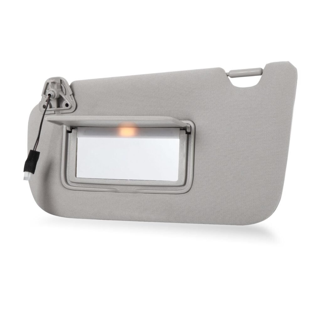 Nakuuly Left Sun Visor with Light for 2013-2019 Nissan Sentra