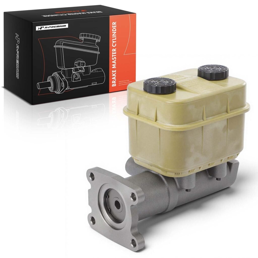 A-Premium Brake Master Cylinder with Reservoir and Sensor