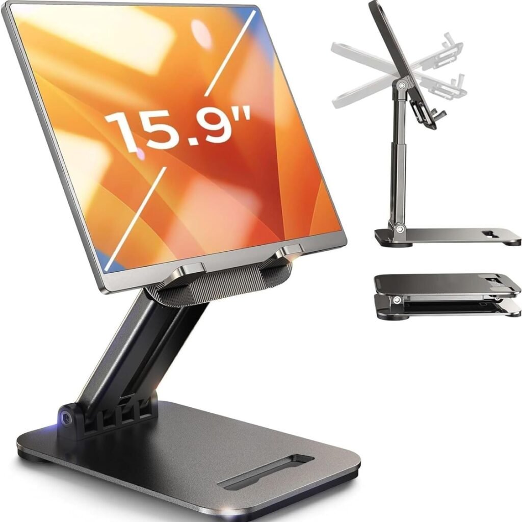 LISEN Adjustable iPad Stand Tablet Holder