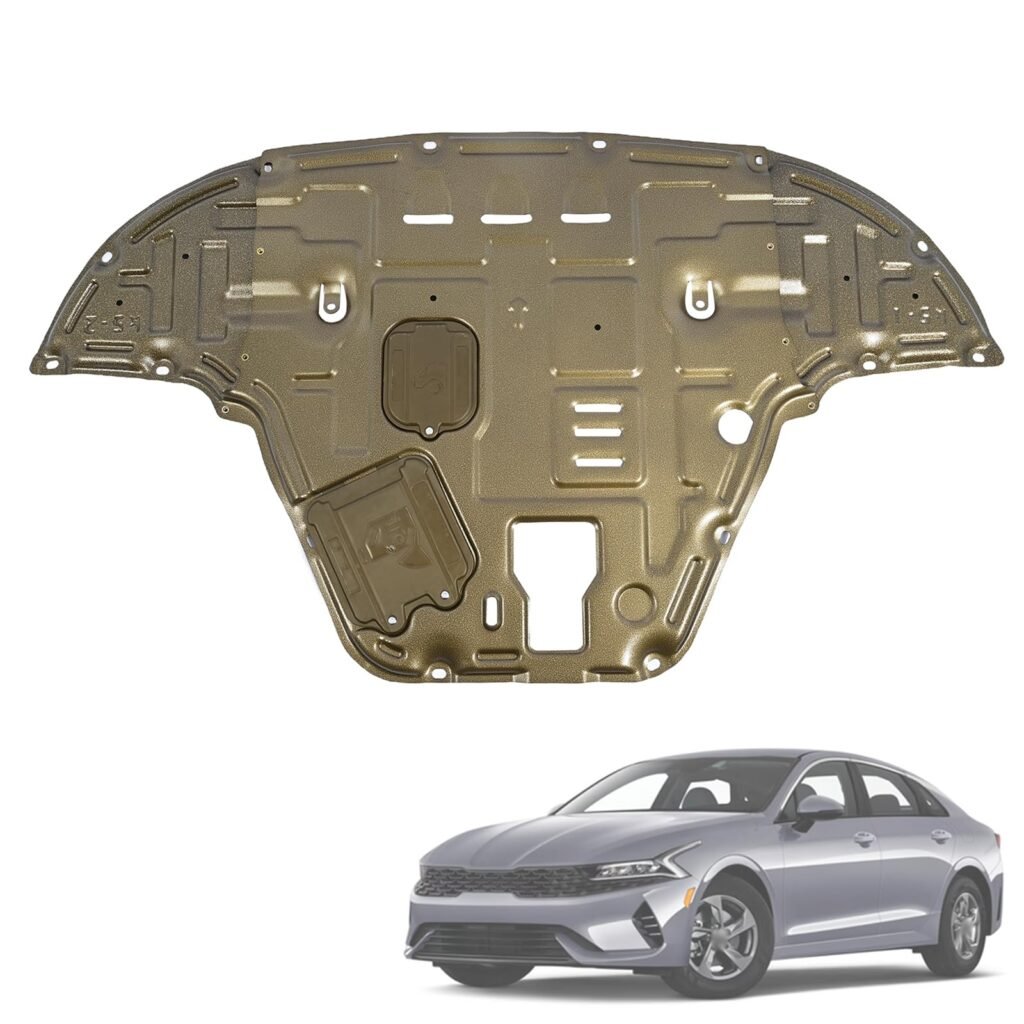 Promrmr Aluminum-Magnesium Alloy Engine Skid Plate for KIA K5 (2021-2026)