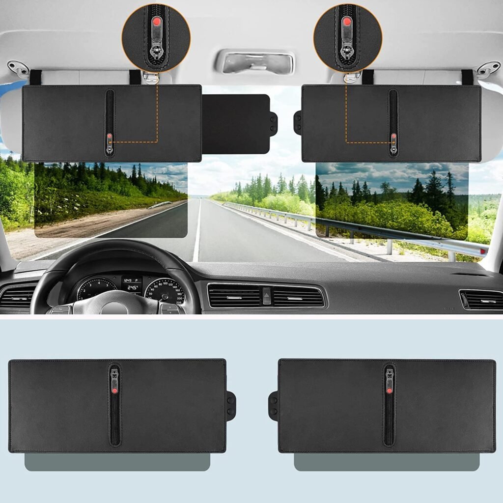 Veharvim 2-Pack Car Sun Visor Extender