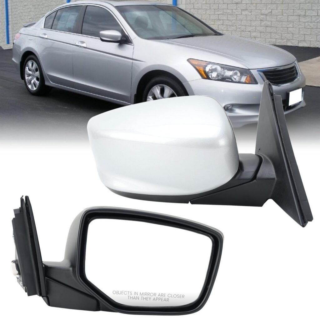 VANLOGY Passenger Side Mirror for Honda Accord (2008-2012)