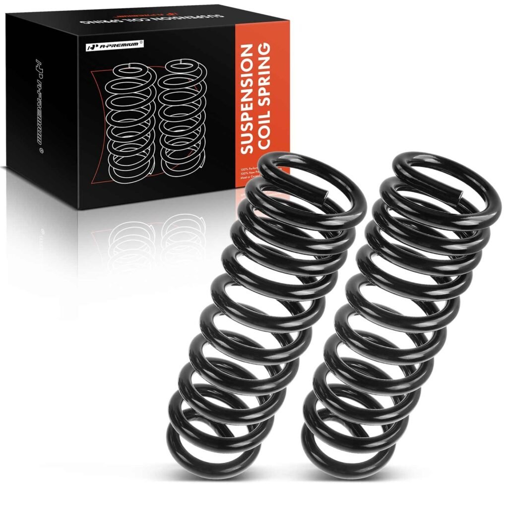 A-Premium Front Suspension Coil Spring Set Compatible with Ford