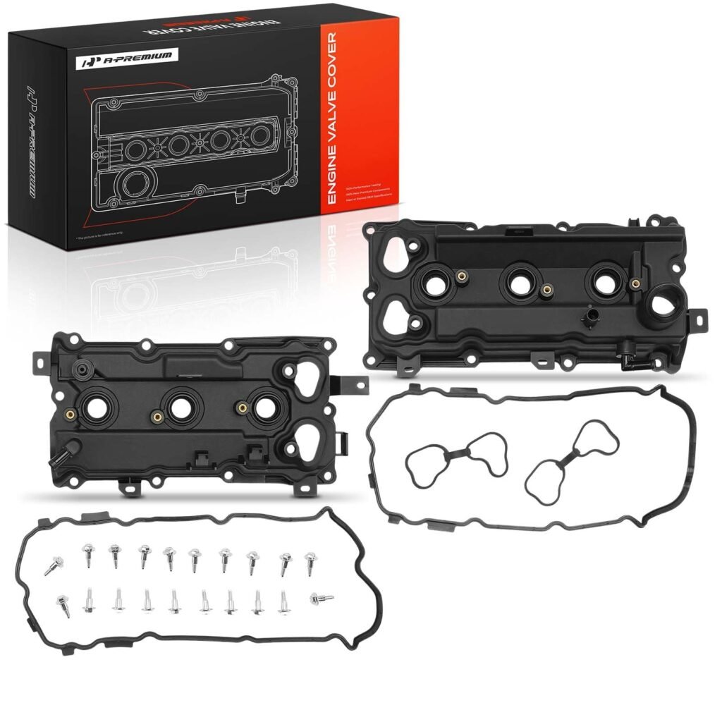A-Premium Valve Cover Kit Compatible with Nissan Infiniti 3.5L V6