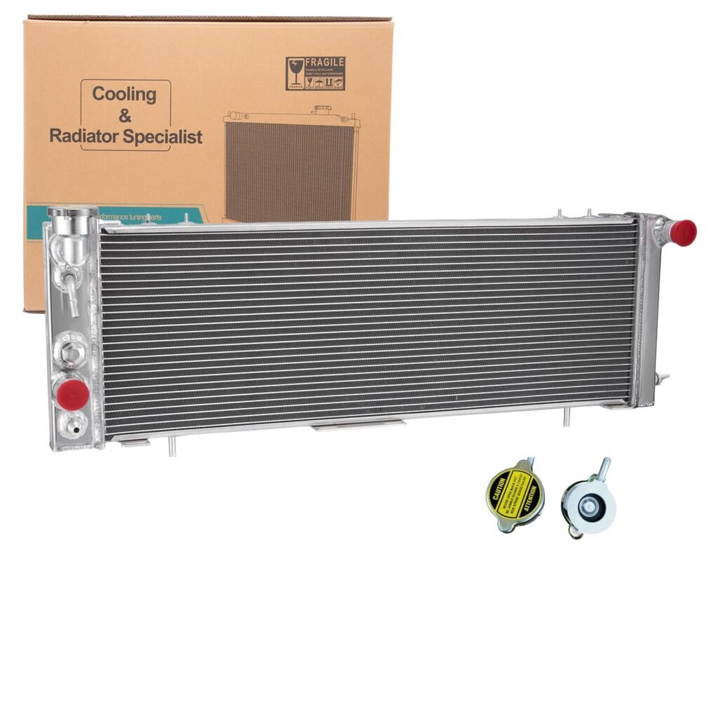 Kaiakui 4.0L Aluminum Radiator Replacement for 1984-2001 Jeep Cherokee XJ Laredo,1986-1992 Jeep
