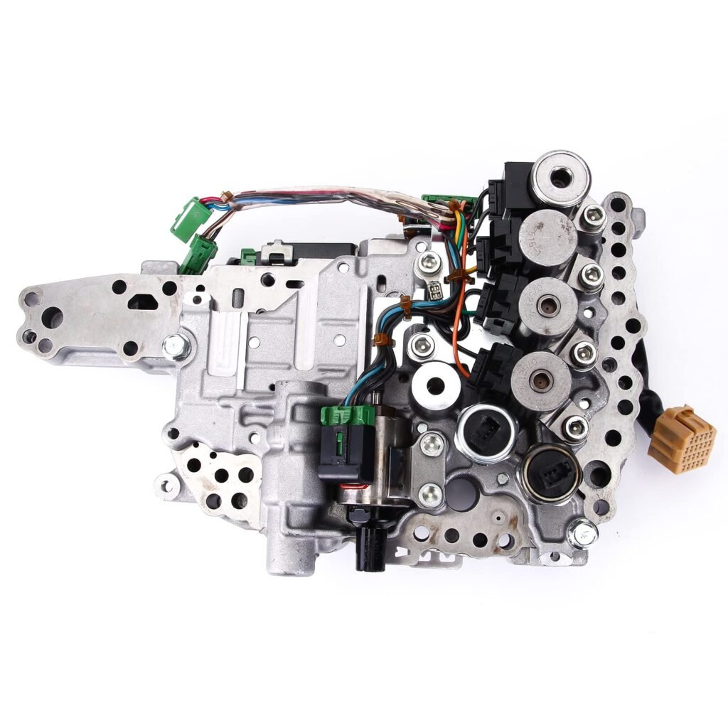 JF011E RE0F10A F1CJA CVT Transmission Valve Body(TWO PRESSURE SENSORS) with Stepper Motor Solenoid