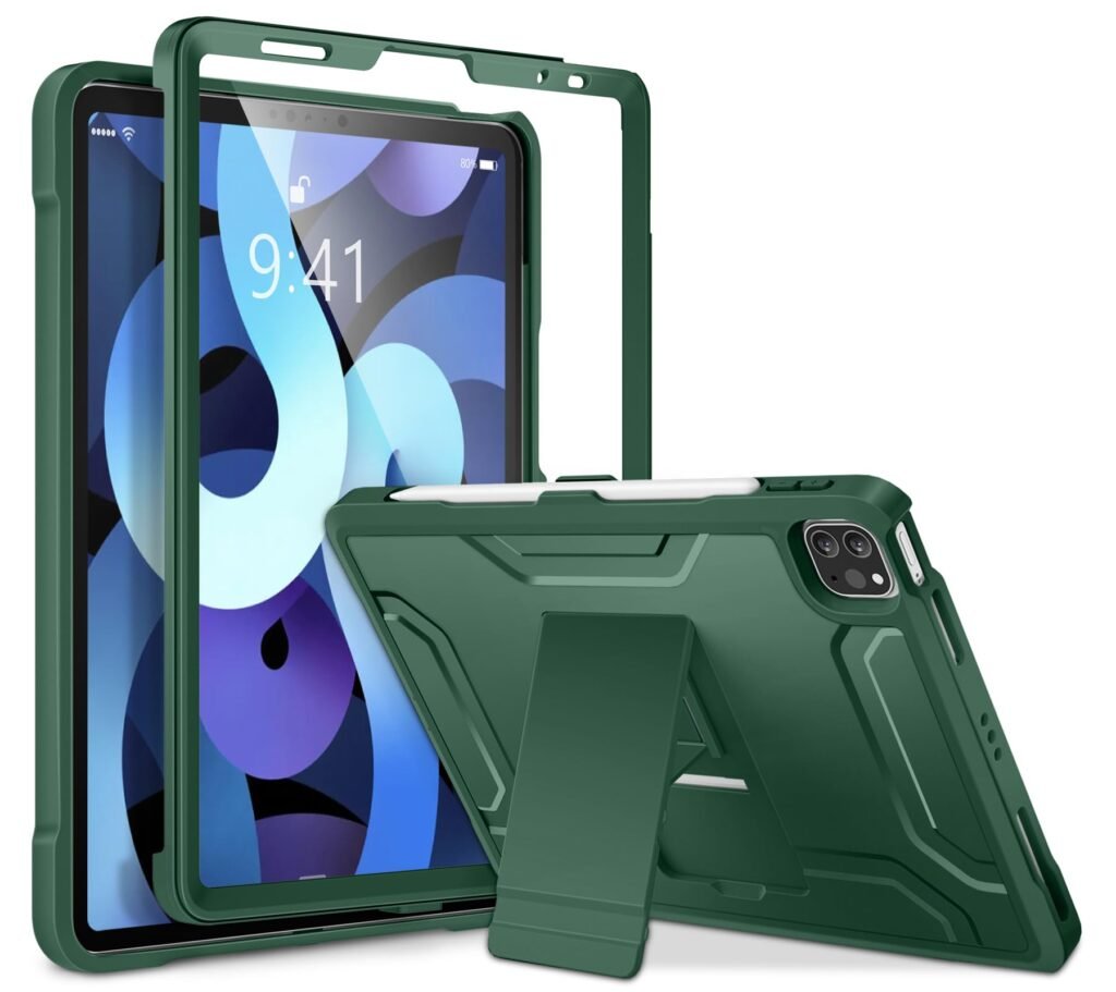 DTTO for iPad Air 5th/4th Generation Case 10.9 Inch 2022/2020, Green