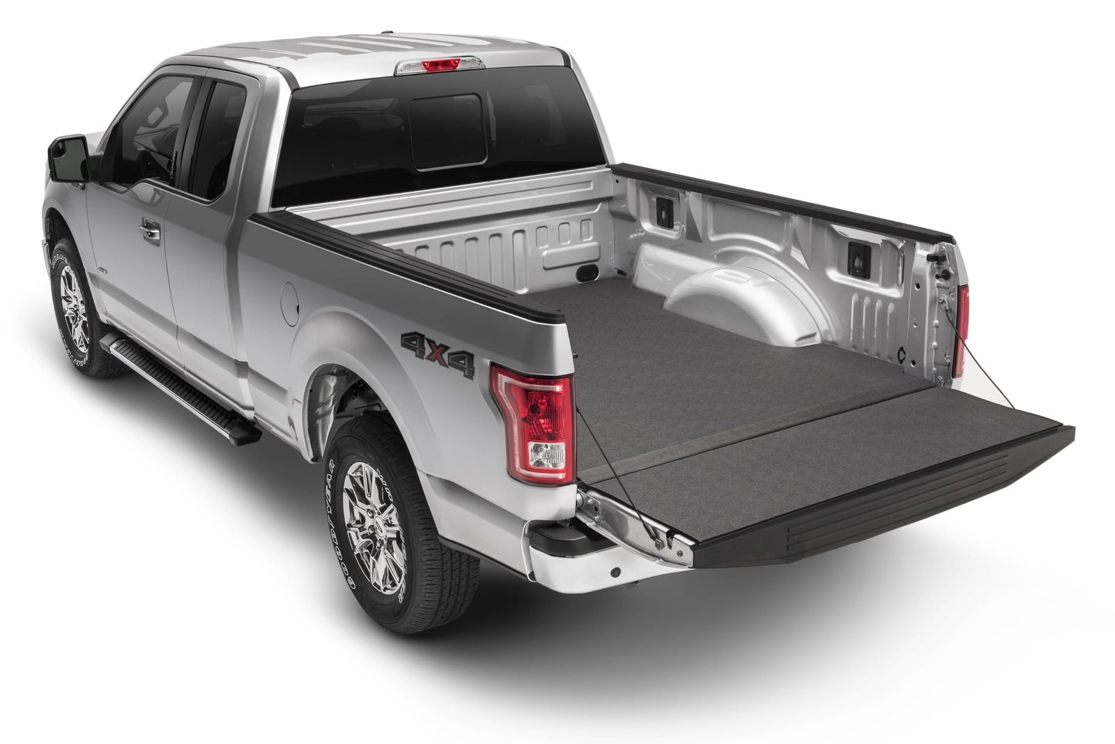 Bedrug / Bedtred Impact Bed Mat | Fits 2015 - 2024 Ford F - 150 67.1 Bed (includes 22 - 23 Lightning Models), Charcoal Grey | IMQ15SCS.