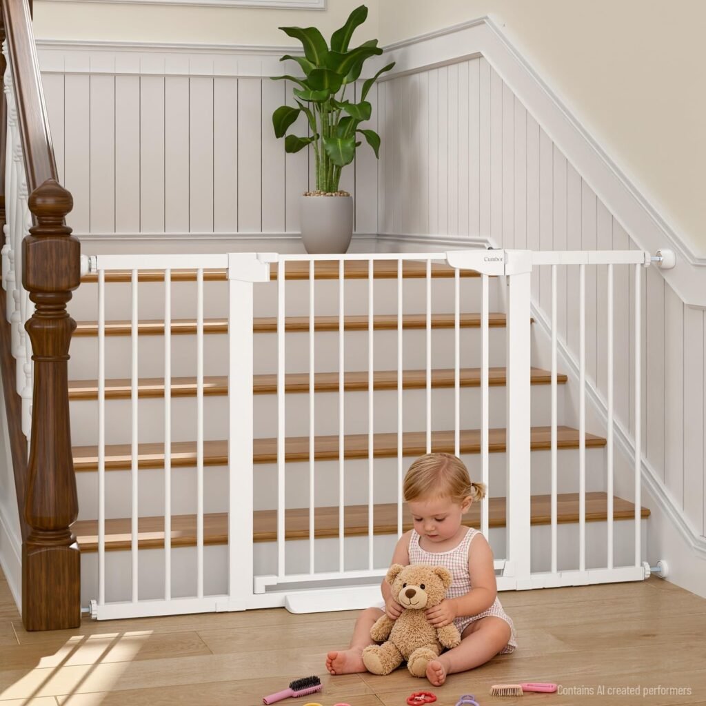 Cumbor Extra Wide Baby Gate 30-54"