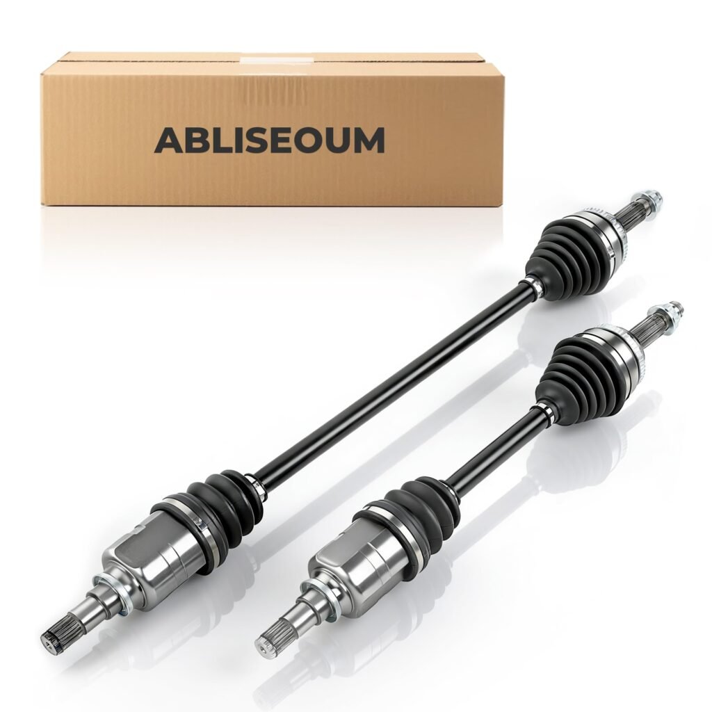 Abliseoum Pair (2) Front CV Axle Shaft Assembly Compatible with Toyota Corolla 2003 2004 2005 2006