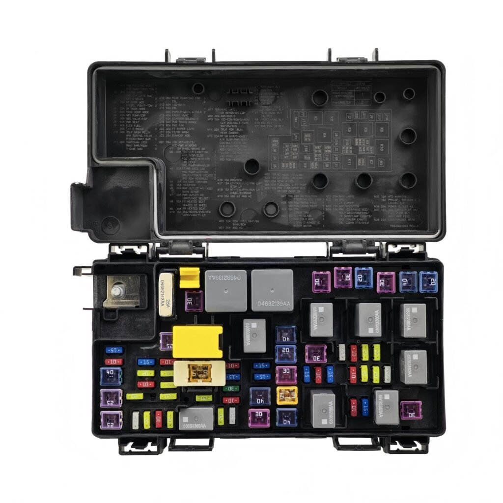 4692315AJ TIPM Fuse Box Compatible with RAM 1500 5.7L 2011, Compatible with Jeep Grand Cherokee