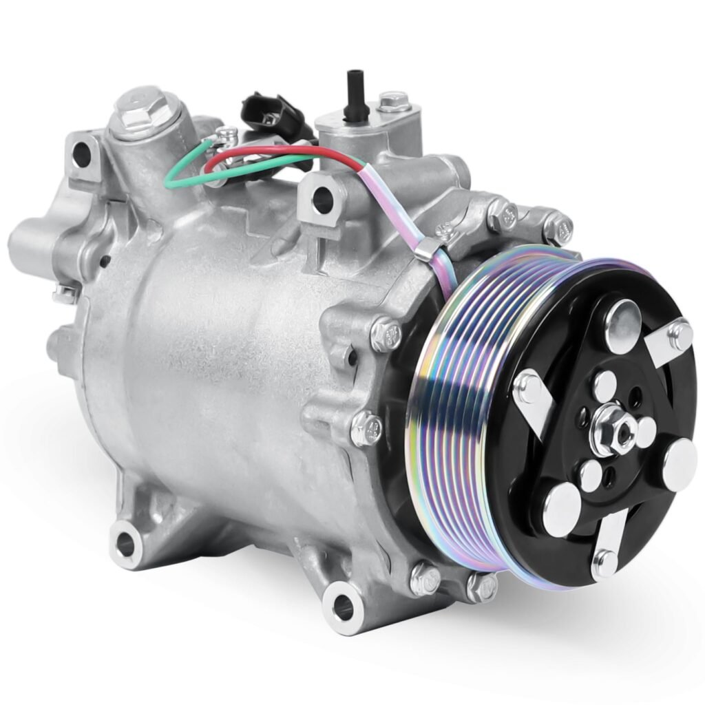 CO 4920AC, A/C Compressor with Clutch Compatible with 2007-2015 Honda Civic CRV & Acura ILX RDX, Air