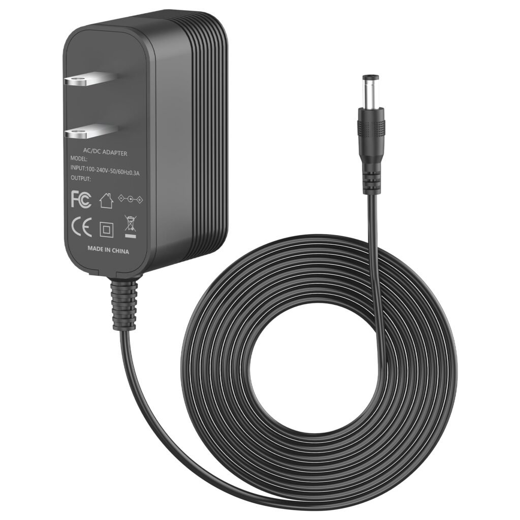 Replacement for Vanity Mirror Charger, 12V 2A Power Adapter Compatible with FENCHILIN Vanity Mirror