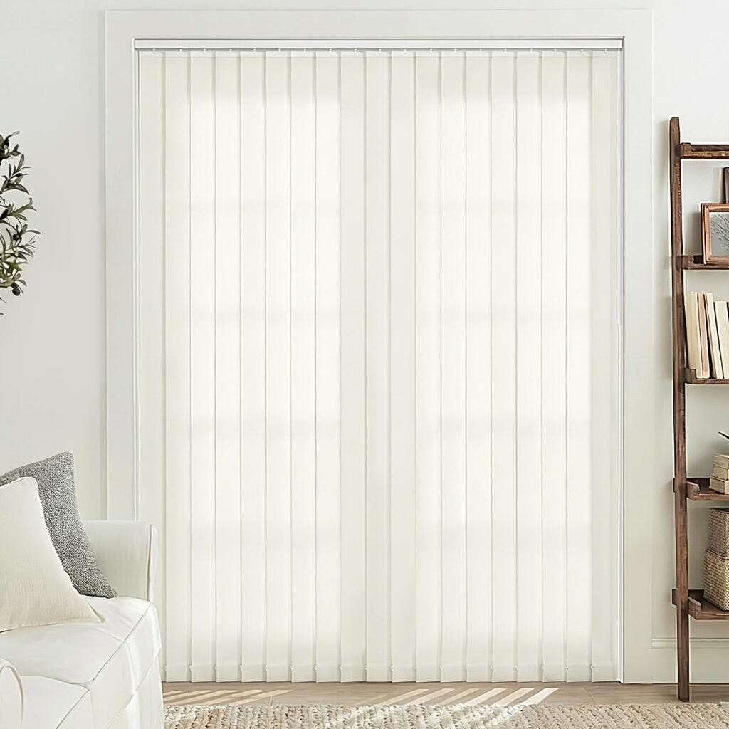 LazBlinds Vertical Blinds Replacement Slats - Off White