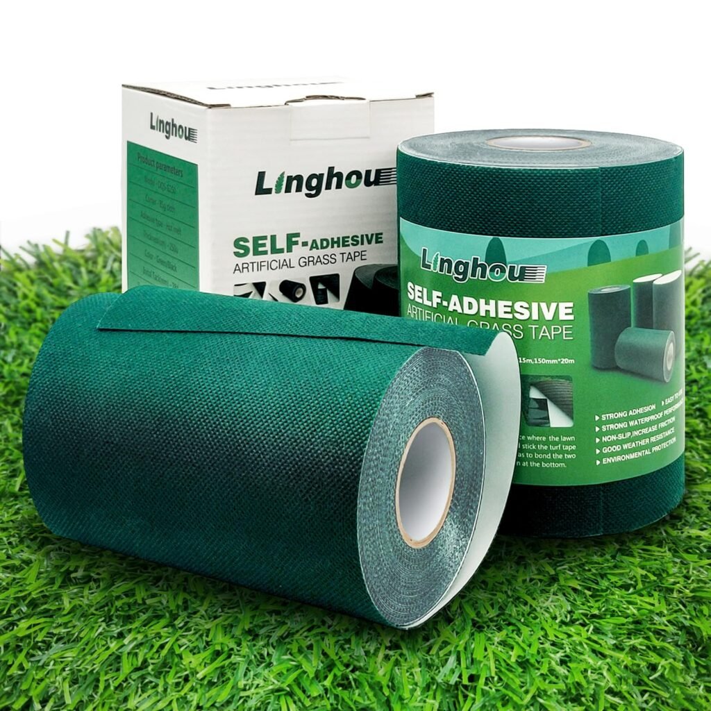 Linghou Artificial Grass Turf Seam Tape 6" x 49'