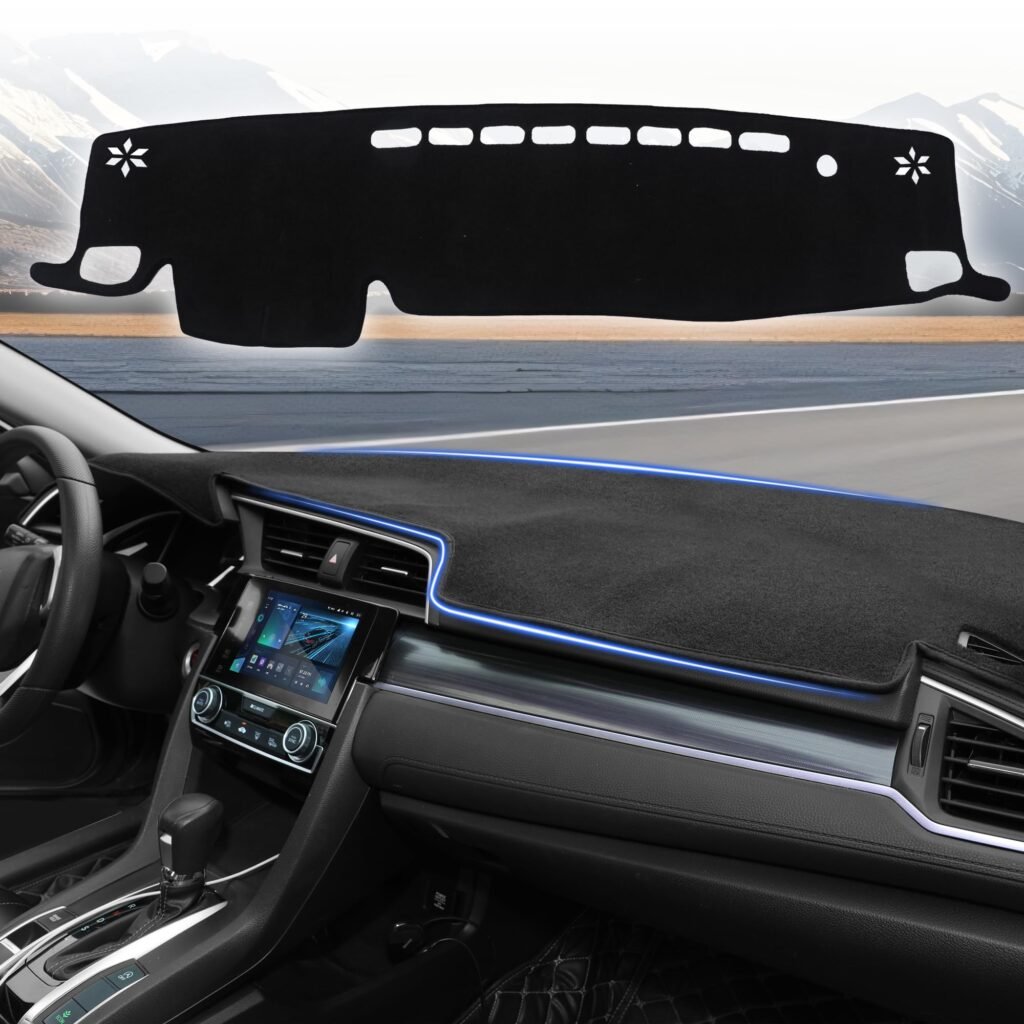 YYCKE Dashboard Dash Cover Mat for Toyota Grand Highlander 2024-2026