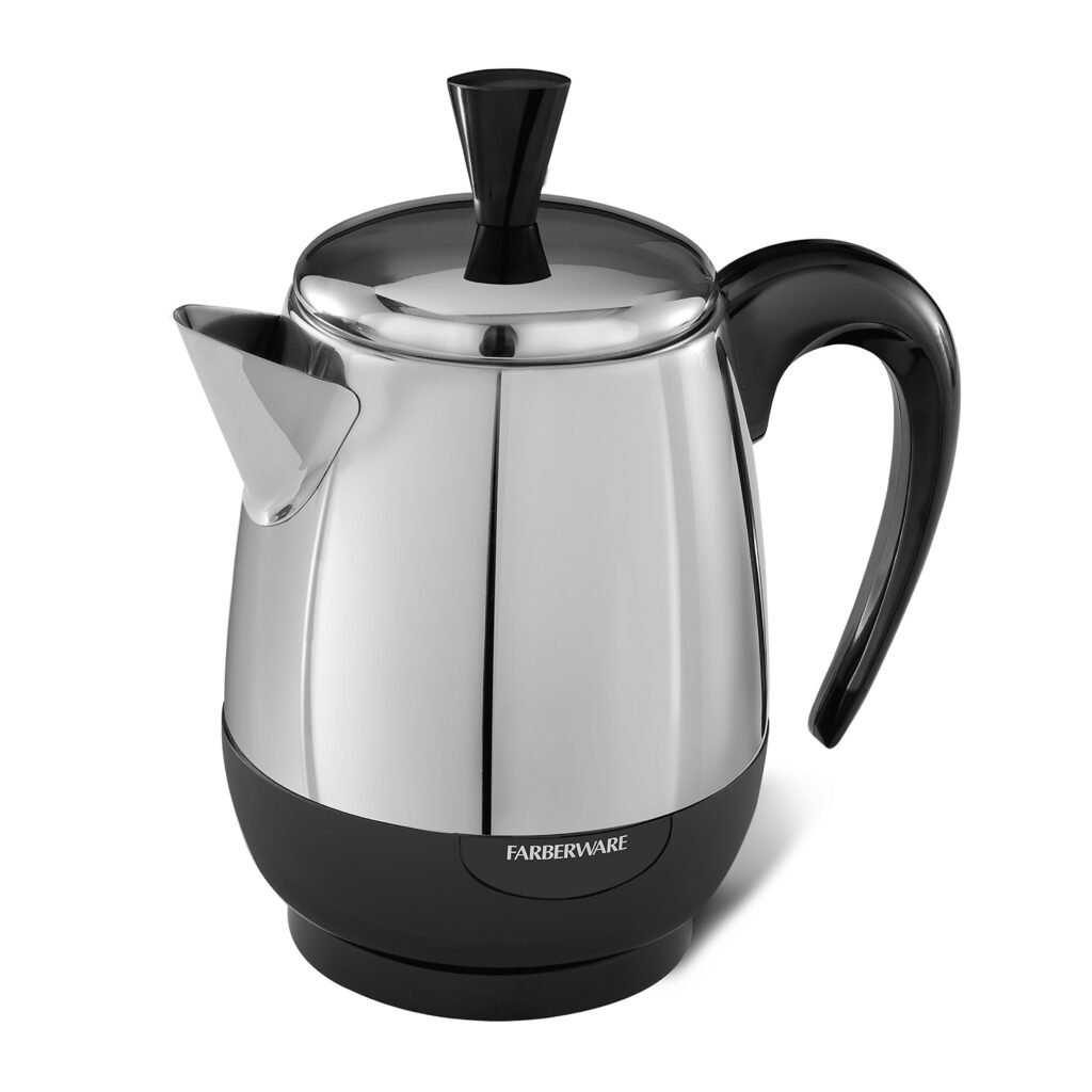 Farberware 4-Cup Stainless Steel Coffee Percolator