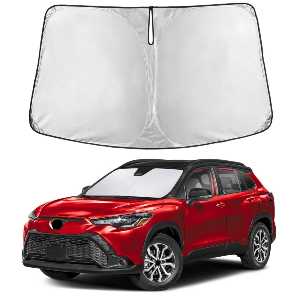 EcoNour Windshield Sunshade for Toyota Corolla Cross (2022-2026)