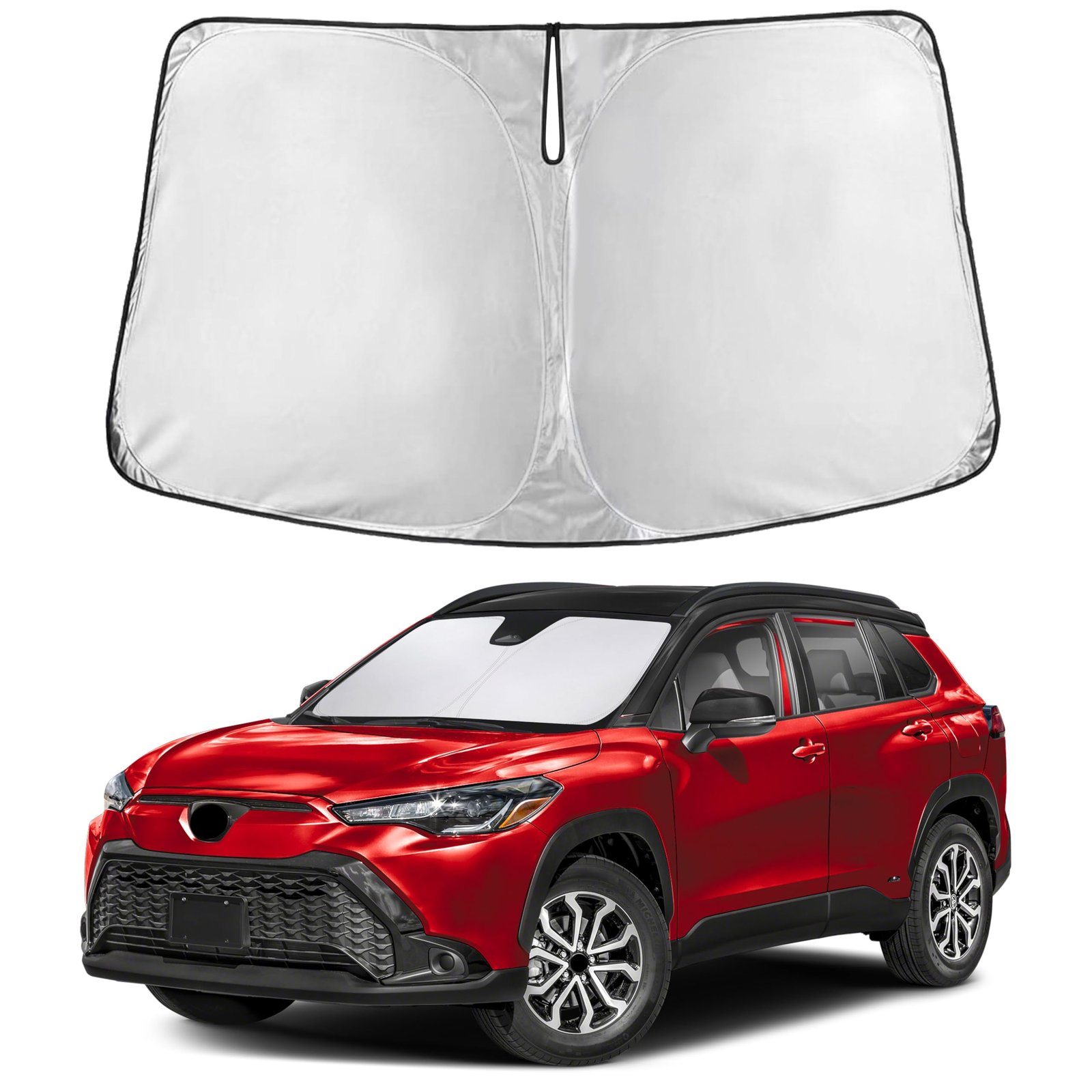 EcoNour Windshield Sunshade for Toyota Corolla Cross (2022-2026)