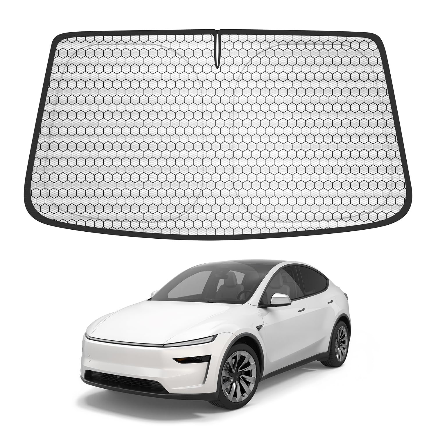 TOOWitt Custom Fit Sunshade for Tesla Model 3 & Model Y