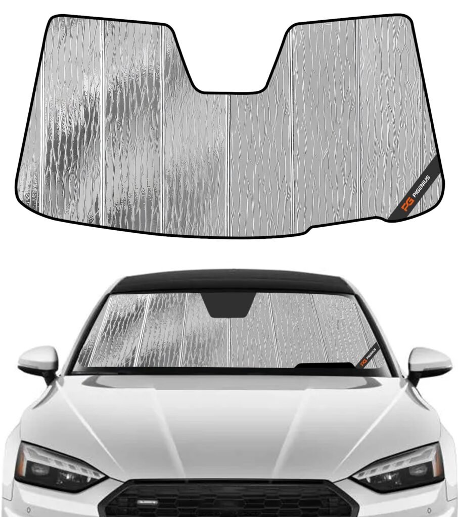 Pigenius Windshield Sunshade for Audi A5 Sportback/S5 Sportback/RS5 Sportback/A5 Quattro Coupe/S5 Coupe/RS5 2018-2025 with HUD - AstraGuard