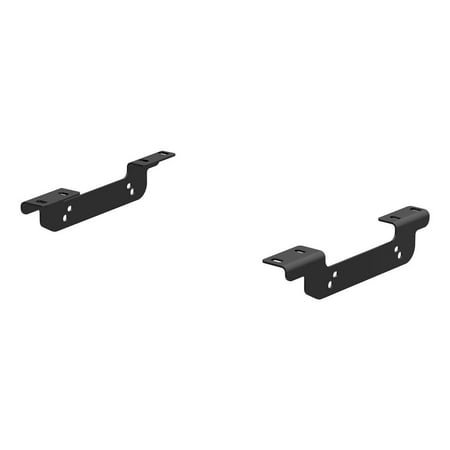 CURT 16411 5th Wheel Installation Brackets, Select Chevrolet Silverado, GMC Sierra 2500, 3500 HD, Except Cab & Chassis