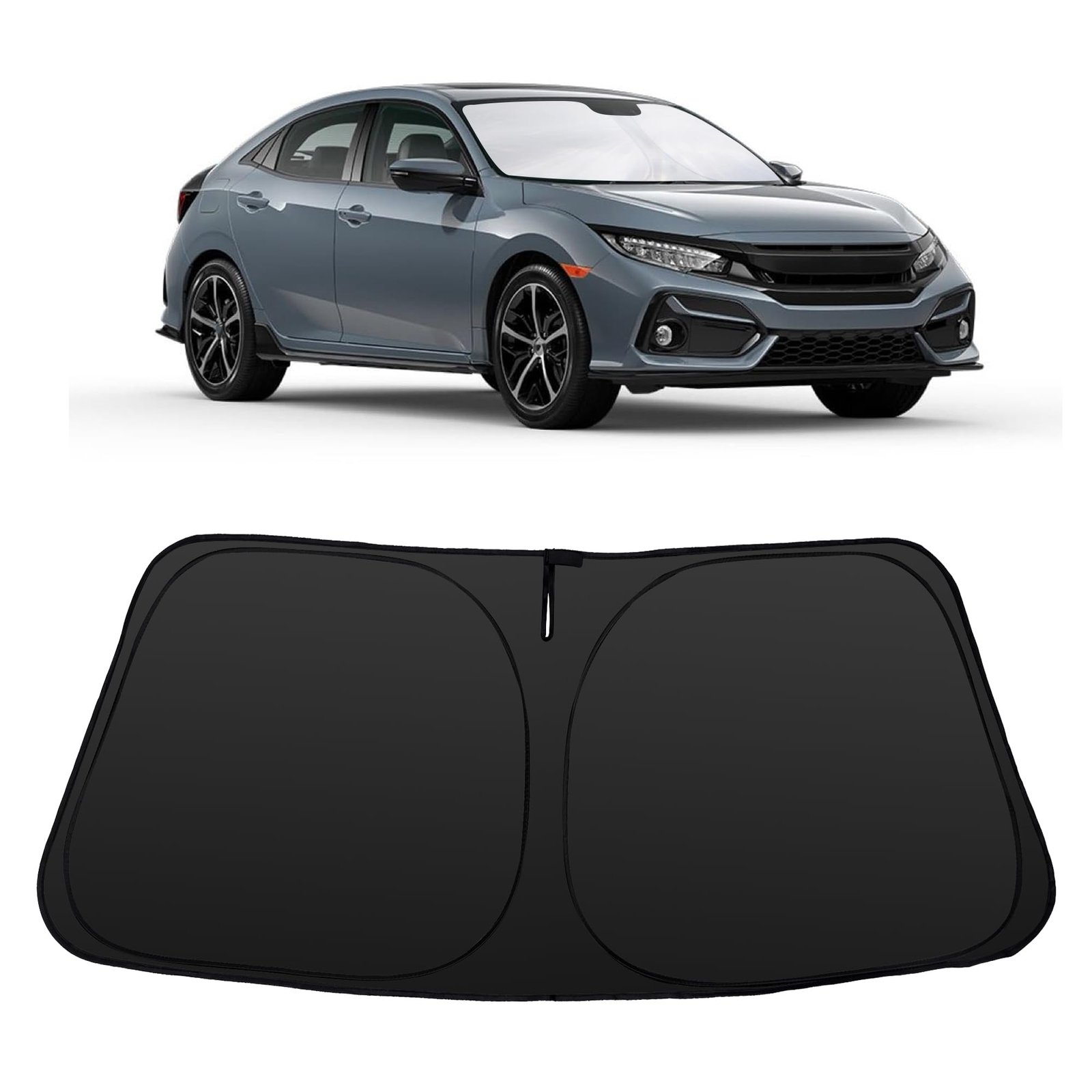 YYCKE Windshield Sun Shade for 2016-2021 Honda Civic