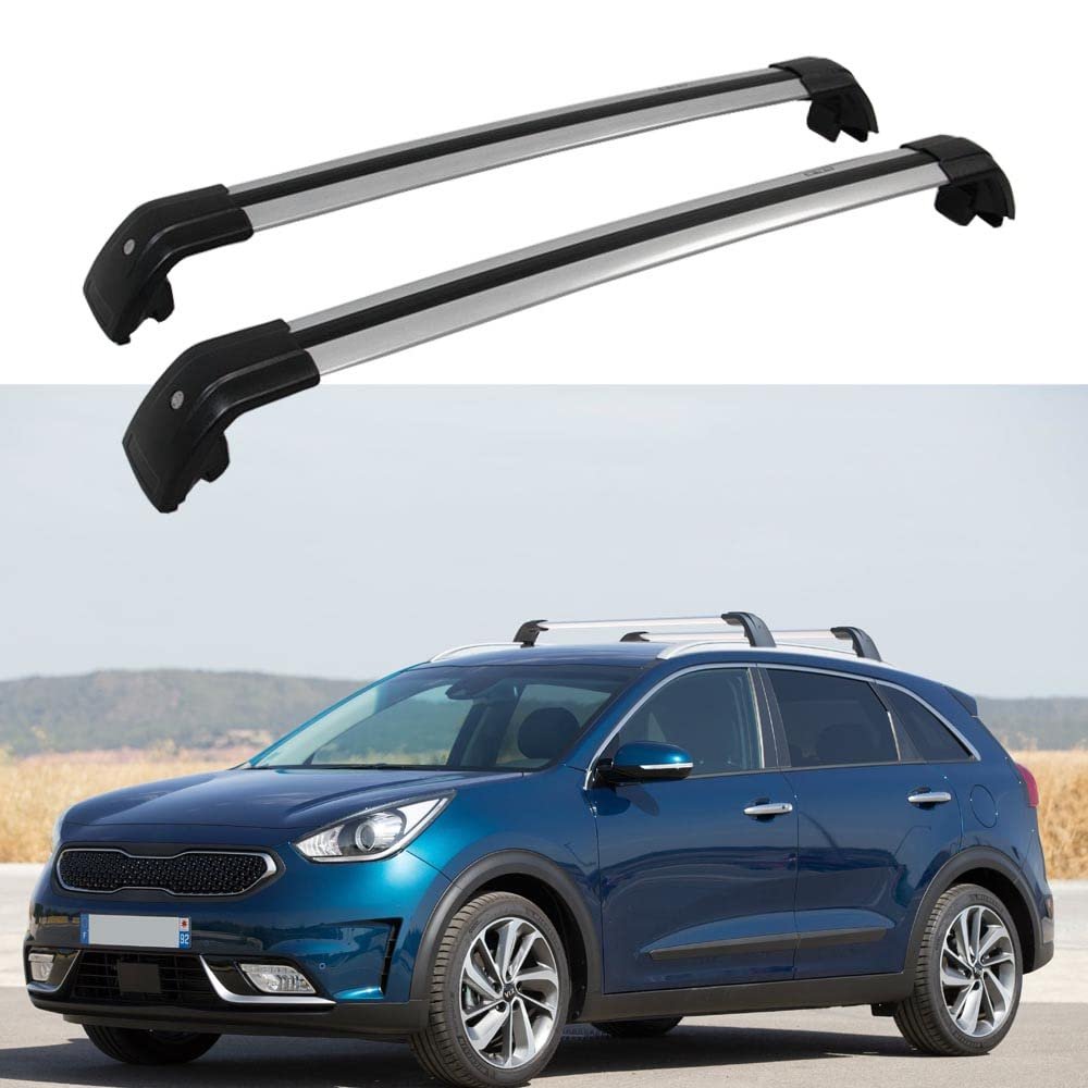 Cross Bar for KIA Niro 2017 2018 2019 2020 2021 2022 Crossbar Roof Rail Rack Luggage