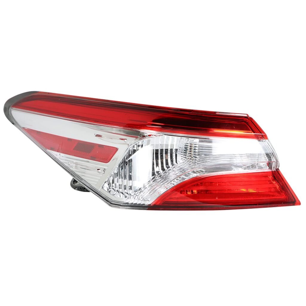 labwork Left Side Halogen Tail Light Brake Lamp Assembly Replacement for 2018 2019 2020 Toyota Camry SE LE Rear Outer Taillamp LH Driver Side
