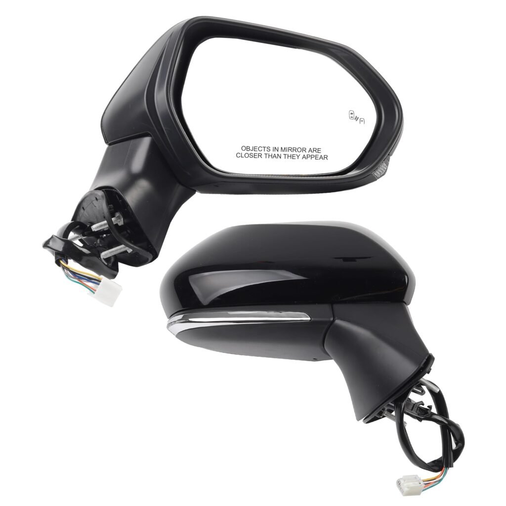 Dasbecan Passenger Side Mirror Compatible with 2018-2024 Toyota Camry 7pin