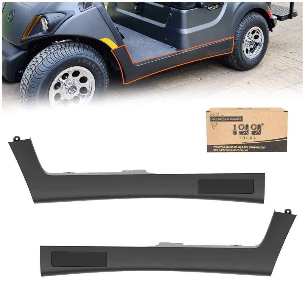 10L0L Golf Cart Rocker Kick Panel Set for Yamaha Drive 2 (2017-present)